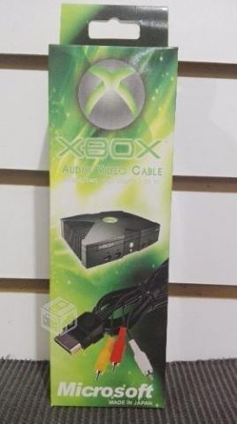 Cable De Video Rca Para Xbox Primera Generacion