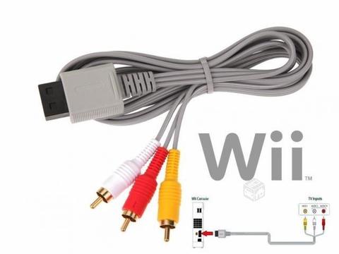 Cable de Audio y video Wii Nuevo sellado
