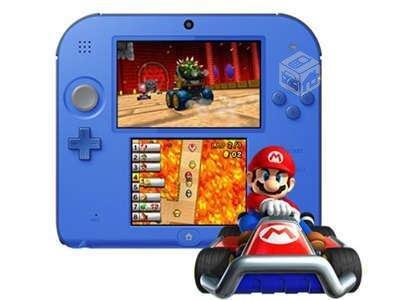 Nintendo 2ds mario kart en caja