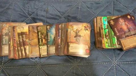 Montón de Cartas Mitos y Leyendas + Playmat RETIRO