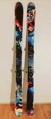 Skis salomon suspect (1,61)+ fijaciones atomic ff9