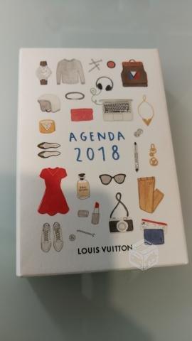 Papelería Agenda Louis Vuitton 2018, incompleta