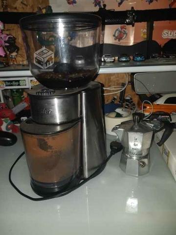 Cafetera + moledor automatico