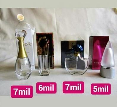 Frascos vacíos perfume vintage