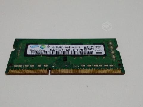 RAM Samsung DDR3 4GB 1333Mhz (notebooks)