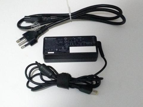 Cargador para notebook Lenovo punta amarilla