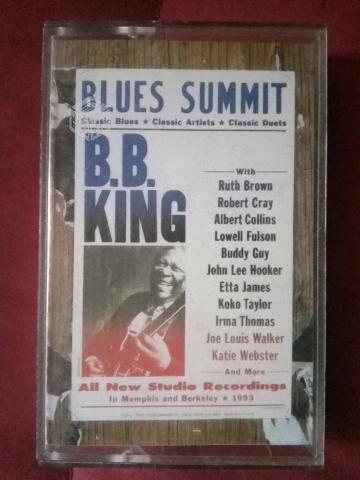 Cassette BB King Blues Summmit Recordings 1993 ok