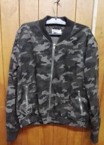 Bomber mujer estampado militar L