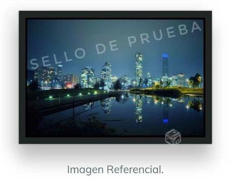 Cuadros calidad fotográfica tema Santiago de noche