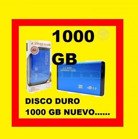 Disco 1000gb portatil tv netbook notbook play