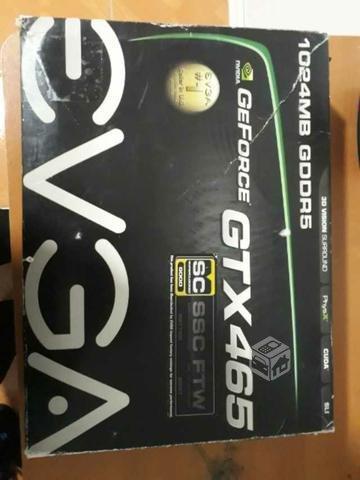 tarjeta de video gtx465 1gb