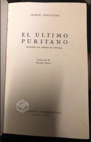 El ultimo Puritano - George Santayana