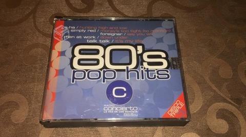 Cd Triple Radio Concierto 80s Pop Hits