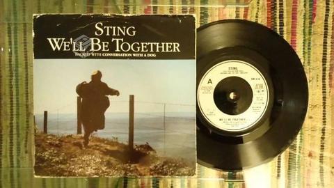 Vinilo 7 Single Sting - We'll Be Together Uk 1987