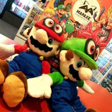 Peluche Mario y Luigi
