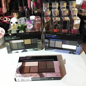 Paletas de sombras maybelline