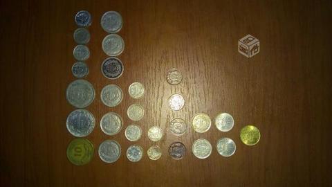 Lote De Monedas Antigua,chile-alemana-suiza-argent