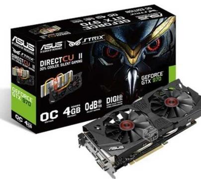 tarjeta gráfica asus NVIDIA gtx 970 4gb