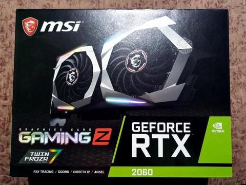 RTX 2060 MSI (nueva sin uso)