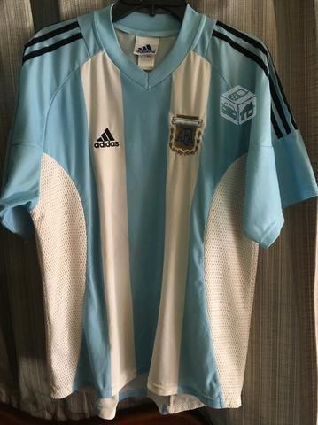 Camiseta adidas argentina l 2002