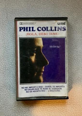Cassette Phil Collins Hola, Debo irme