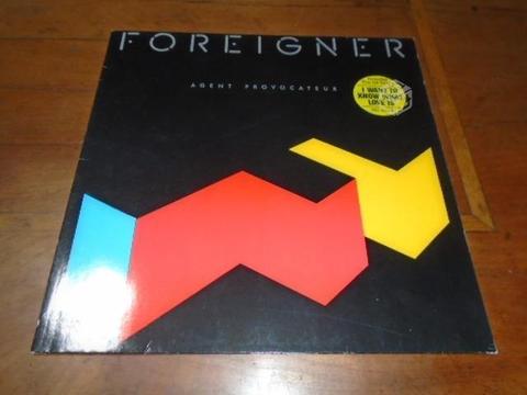 Vinilo Foreigner Agent Provocateur 1984