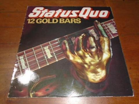 Vinilo Status Quo 12 Gold Bars Uk 1980