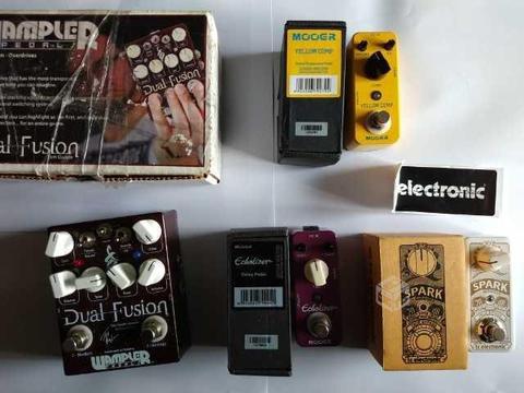 Pedales Mooer, Tc Electronic y Wampler