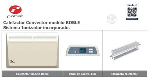 Calefactor Convector modelo ROBLE