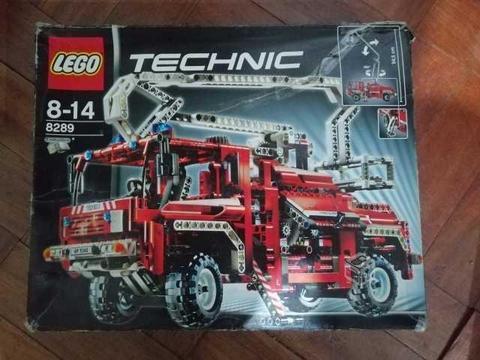 LEGO TECHNIC 8289 de colección. Camión de Bomberos