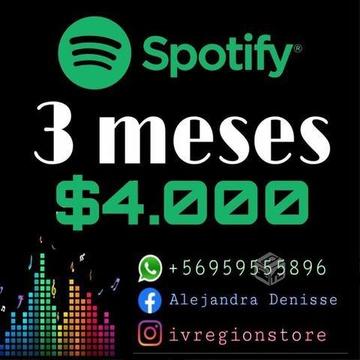 Cuentas Spotify