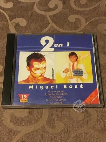 Cd Miguel Bose / 2 en 1 ( 19 Temas Originales )