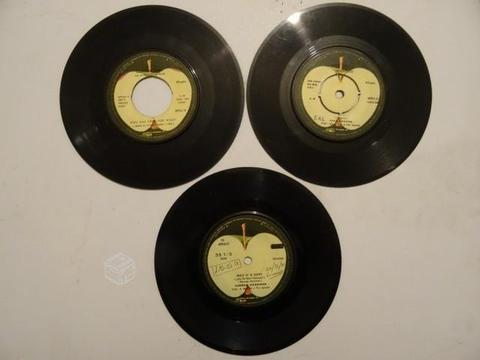 Pack 3 Vinilos EP de The Beatles (Apples)