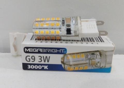 Ampolleta led megabright g9 3w