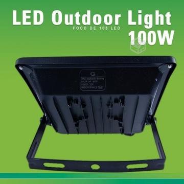 Pack 8 Foco 100 Watts 108 LED Lámpara Outdoor Ligh