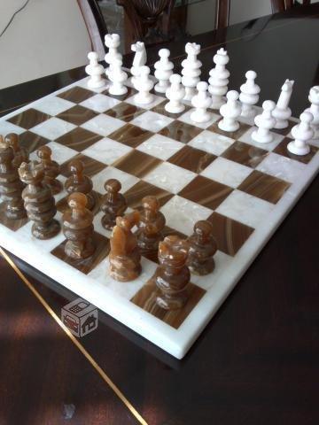 Hermoso ajedrez de Onix completo, Unico