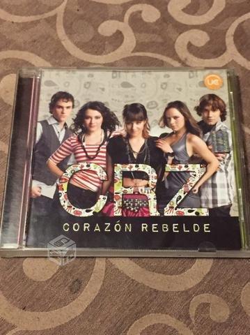 Cd banda Sonora Teleserie CRZ Corazon Rebelde