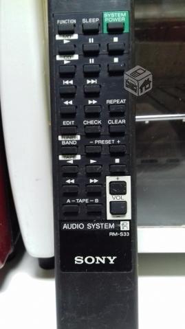 Sony control remoto modelos fh ( años 90 )