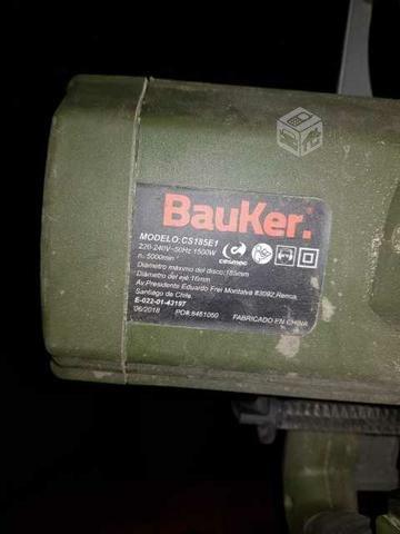 Sierra circular Bauker modelo CS185 E1 1500w