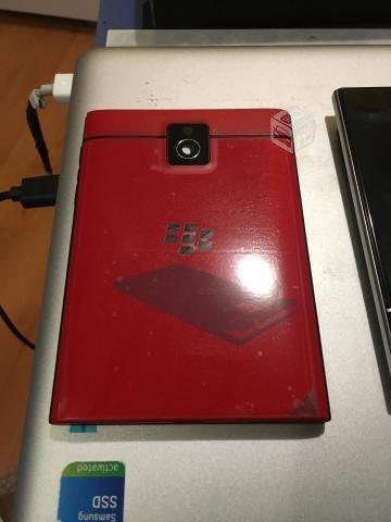 Carcasa original Blackberry Passport Rojo