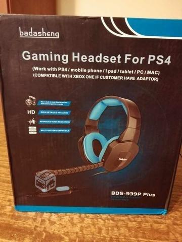 Audífonos gamer Badasheng nuevos