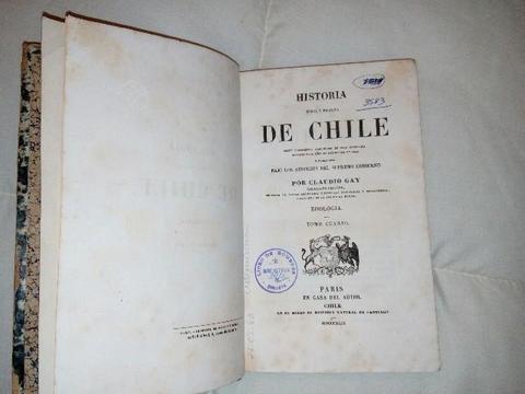 Historia de Chile, Claudio Gay
