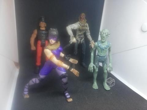 Lote de figuras villanos dc comics variados