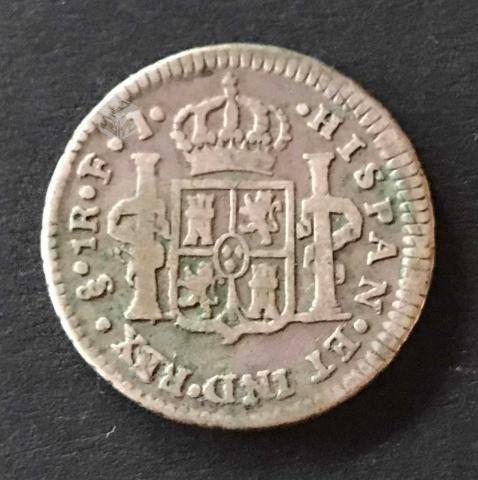 Un real 1813 plata