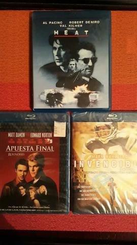 Pack blu ray: Heat, Invencible y Apuesta final