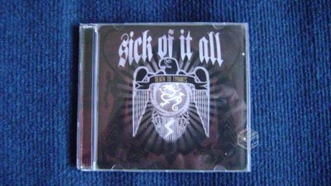 CD SICK OF IT ALL - Death to Tyrants. Nuevo