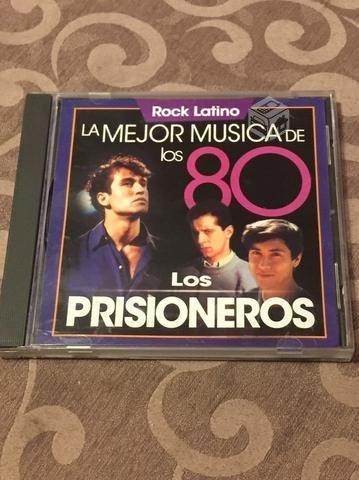 Cd Los Prisioneros / Mejor Musica 80 Rock Latino