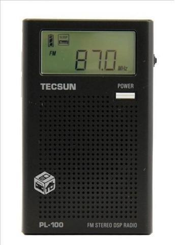Radio Digital Tecsun FM-Stereo de Bolsillo