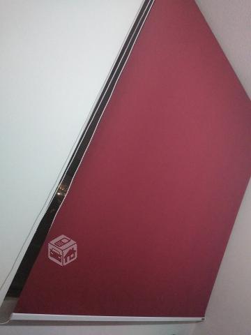 cortina roller 1.90x1.72 color rojo oscuro,b