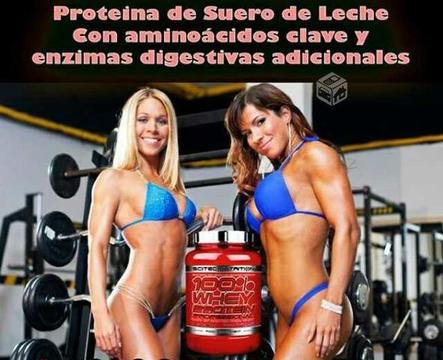 Proteinas y suplementacion (scitec nutrition)